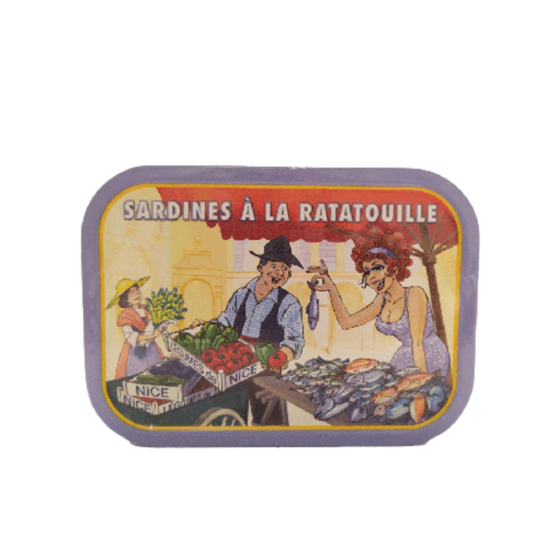 Sardinas a la Ratatouille.