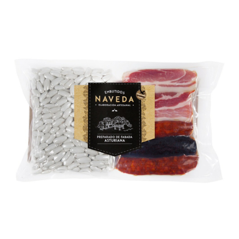 Tabla preparado de fabada de Embutidos Naveda (1Kg)