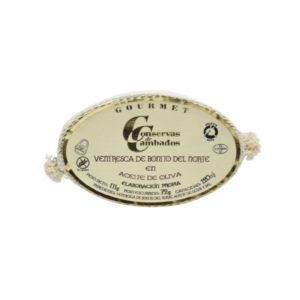 Ventresca de bonito en aceite de oliva de Conservas Cambados (111gr)