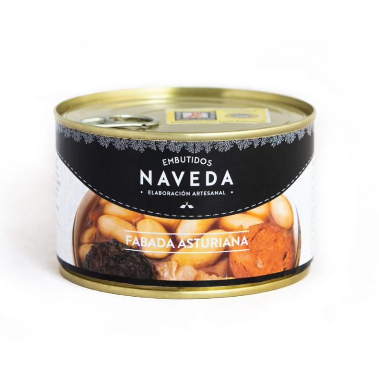 Fabada asturiana en lata embutidos Naveda