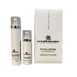 Set crema y sérum antiedad.