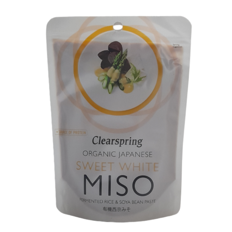 Miso blanco dulce Clearspring comida japonesa , china
