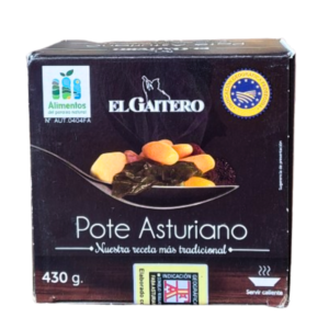 Lata de conserva Pote Asturiano El Gaitero