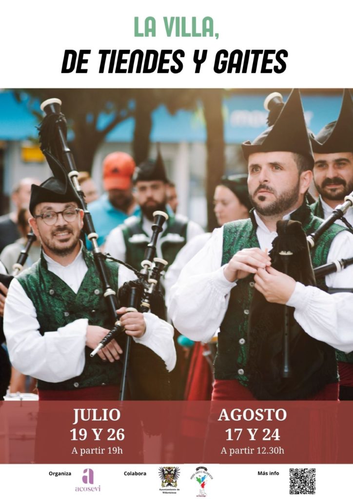 Tiendas y Gaitas en Villaviciosa, Asturias