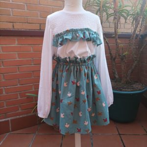 Conjunto falda colección Golondrina