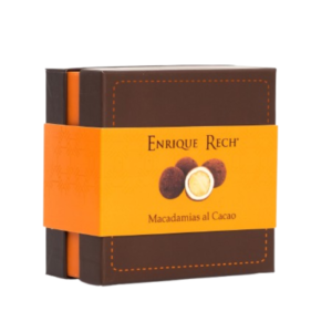exquisitos bombones en caja de regalo para regalar a amantes del buen cacao elaboradas por Enrique Rech