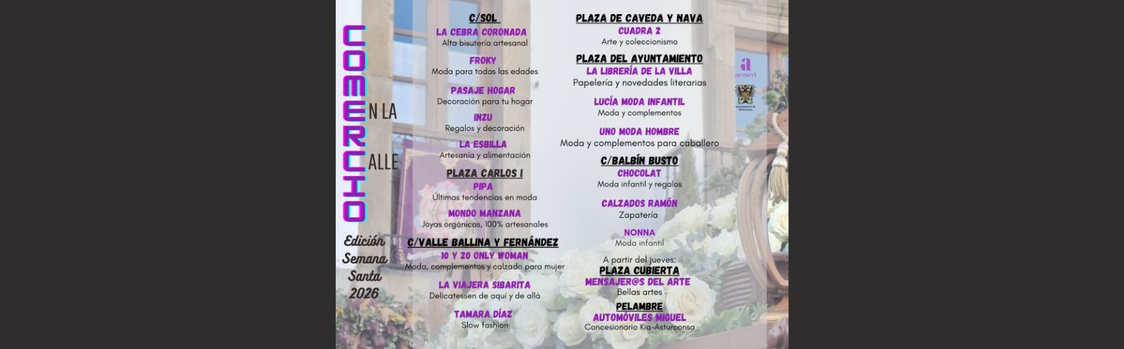 Programación Semana Santa Villaviciosa 2026