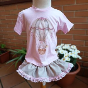 Conjunto niña colección Globo